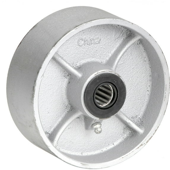 5" x 2" Semi-Steel Wheel, 3/4" Axle, 1/Pk