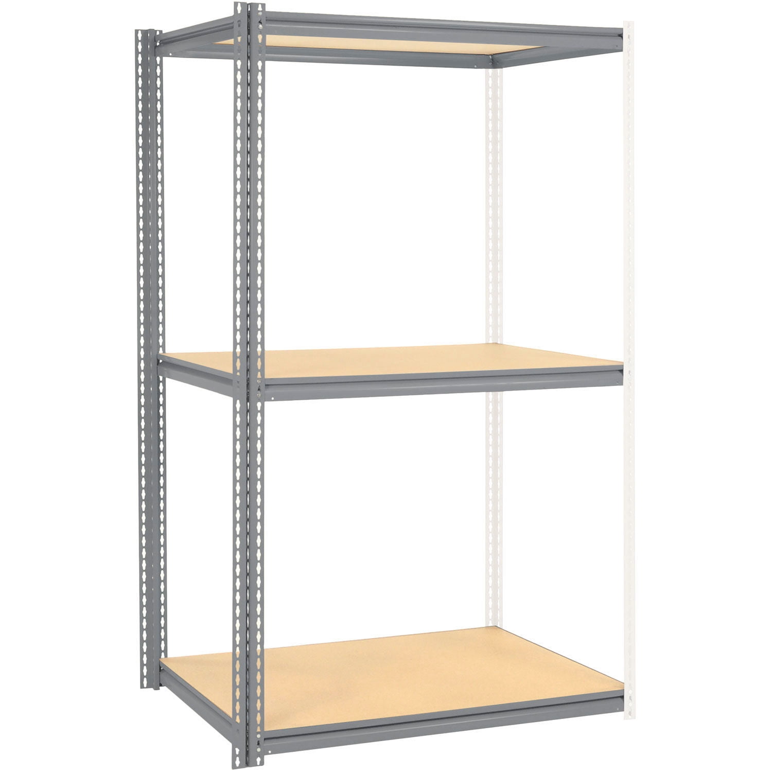 Te 84 Rack Global Industrial 581000GY 84 x 48 x 48 in. High Capacity 3 Levels Add ...