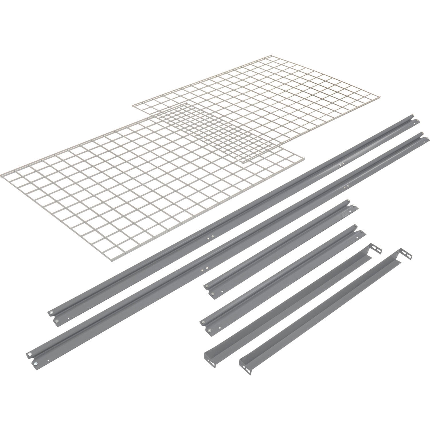 Multi Level Wire Rack Global Industrial 581104GY 96 x 36 in. Additional Level High Capacity ...