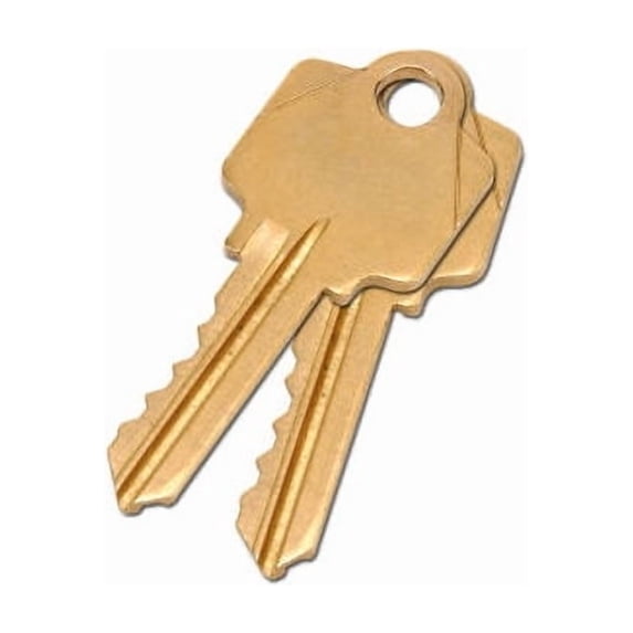 Global Industrial 2 Keys For Mortise Lock (Keyed Alike)
