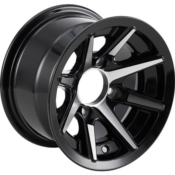 Global Industrial 615167 Aluminum Rim 10 x 6 in. for Utility Vehicle 615162