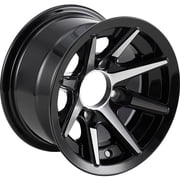 Global Industrial 615167 Aluminum Rim 10 x 6 in. for Utility Vehicle 615162