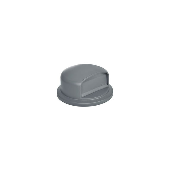 Global Industrial Plastic Trash Can Dome Lid - 32 Gallon Gray