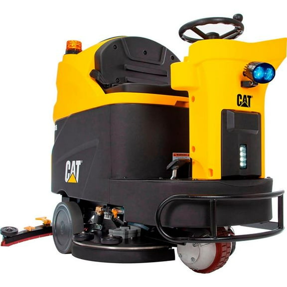 Global Industrial 641747 Cat C40R Auto Ride-On Floor Scrubber 40 in. Cleaning Path
