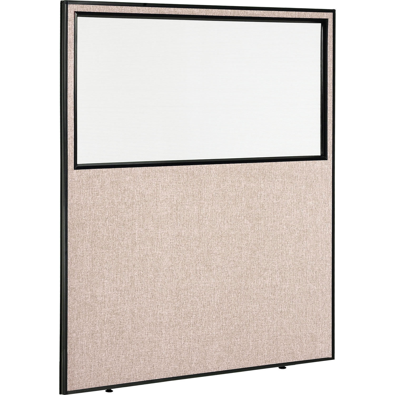 Partial Window Sample Global Industrial 694665WTN 60.25 x 72 in. Interion Office Partition ...