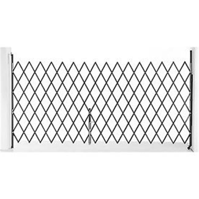 Global Industrial 7 1 2 W Single Folding Security Gate 6 1 2 H Walmart