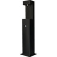 thumbnail image 1 of Outdoor Pedestal Bottle Filling Station, Black Powder Coat, 1 of 4