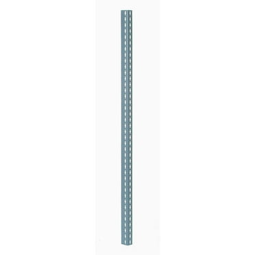 Global Industrial 790CP103 8 ft. High Gray Angle Post Bulk Rack, Set of 4