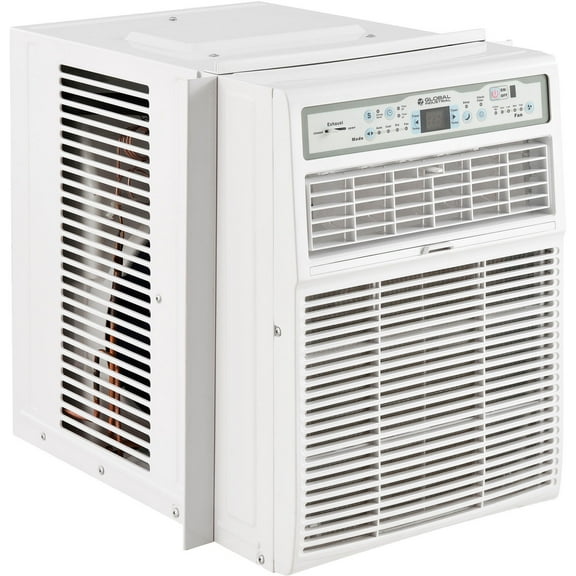 Global Industrial 8000 BTU (5000 BTU DOE) 300-350 Sq Ft Air Conditioner, White
