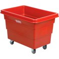 thumbnail image 1 of Global Industrial 800311RD 6 Bushel Direct Mount Base Red Plastic Bulk Box Truck, 1 of 7