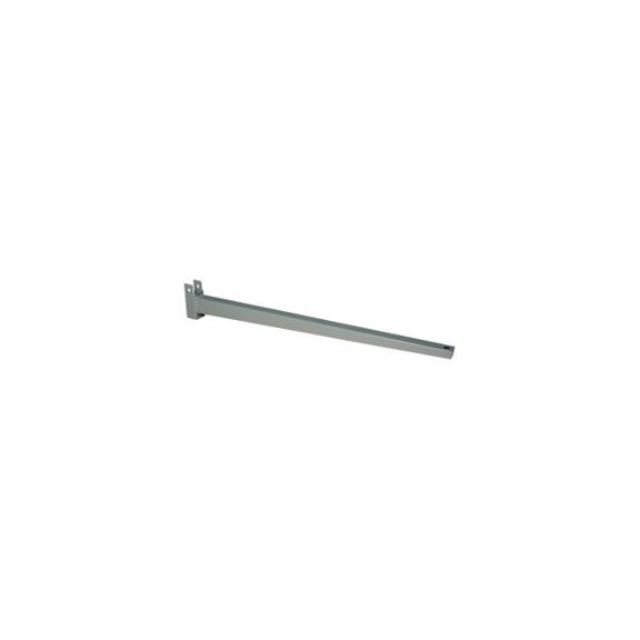 Global Industrial 812216 48 in. Cantilever Straight Arm - 2 in. Lip - Gray - 600 lbs
