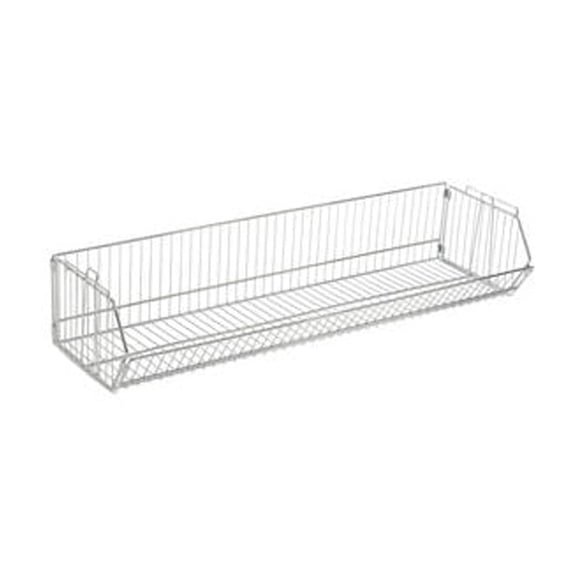 Global Industrial 832118 Stackable Wire Storage Bin, 48 x 14 x 9 in.