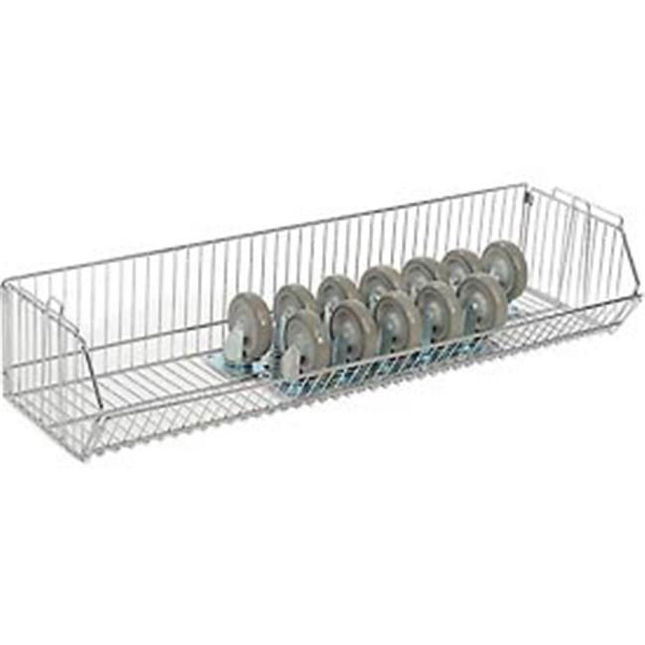 Global Industrial 832118 Stackable Wire Storage Bin, 48 x 14 x 9 in