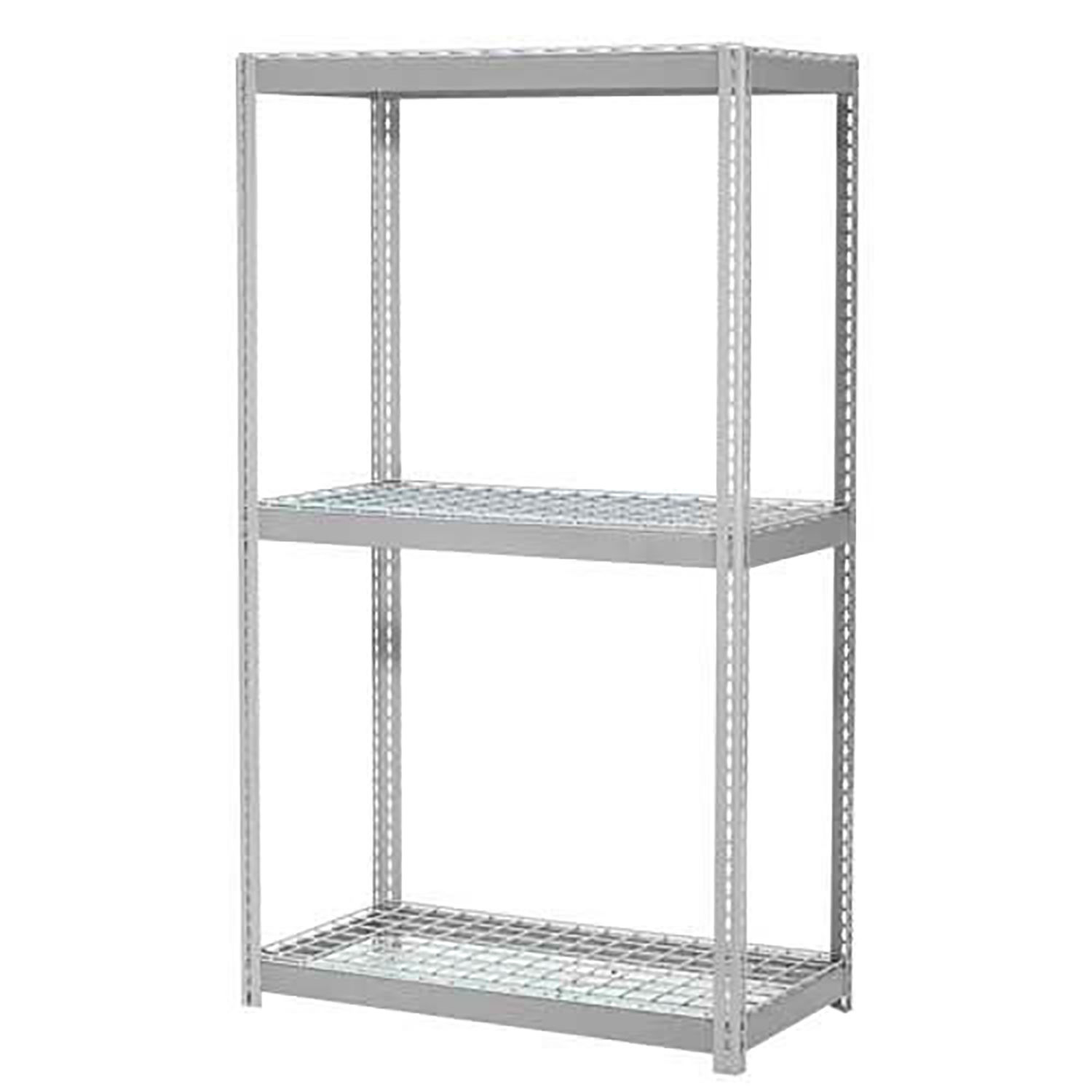 Global Industrial Expandable Starter Rack 96x36x84 3 Level Wire Deck ...
