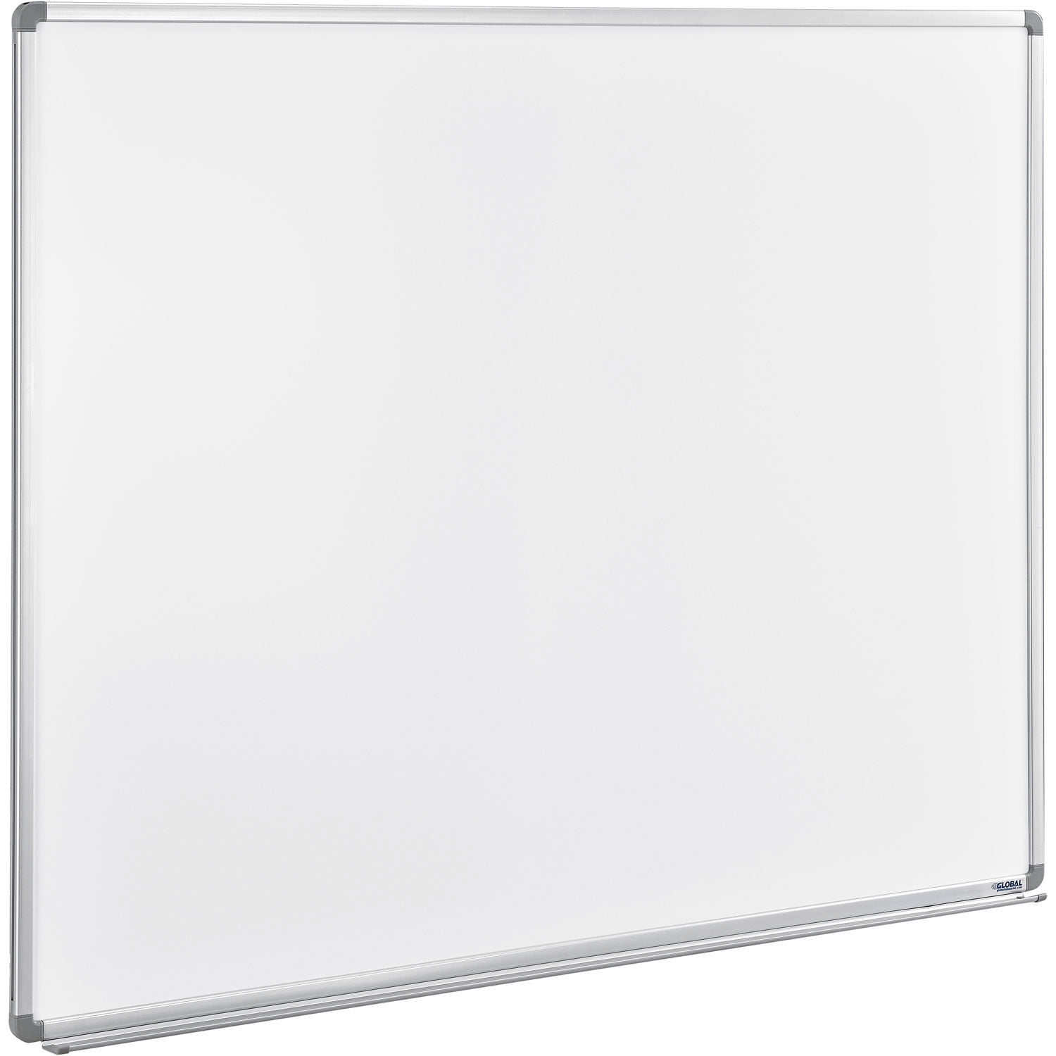 Global Industrial Magnetic Whiteboard - 60 x 48 - Steel Surface