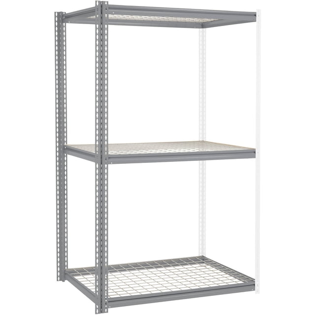 Global Industrial 581059GY 96 x 48 x 36 in. High Capacity 3 Levels Add ...
