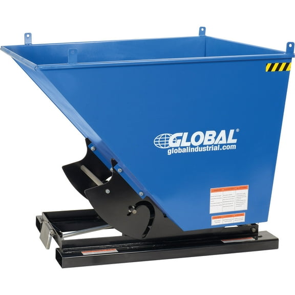 3 Cu. Yd. Self-Dumping Forklift Hopper With Bump Release, 6000 Lb. Cap.