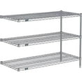 thumbnail image 1 of Global Industrial A21603EP3 Nexel 3 Shelf Nexelate Silver Epoxy Wire Shelving Unit Add On, Silver - 60 x 21 x 34 in., 1 of 1
