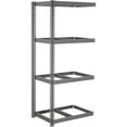 thumbnail image 1 of Global Industrial ABD18367N4 4 Shelf Extra Heavy Duty Boltless Shelving Add On - No Deck, Gray - 36 x 18 x 72 in., 1 of 1
