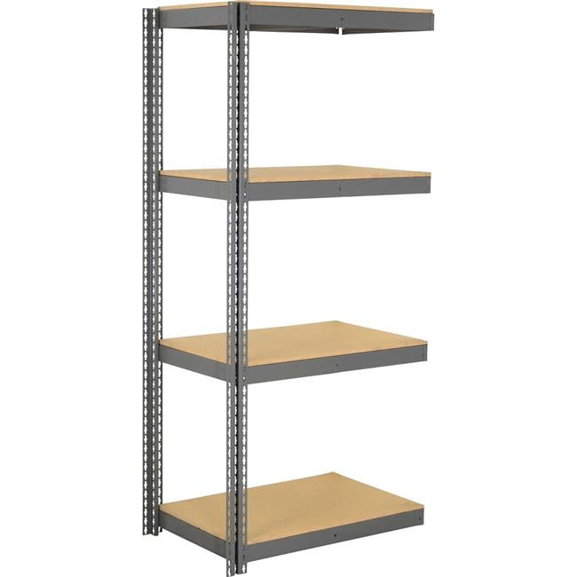 Global Industrial ABD24366W4 4 Shelf Extra Heavy Duty Boltless Shelving ...