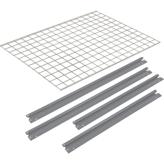 Global Industrial Additional Level For 48"W x 24"D High Capacity Rack Wire Deck, Gray