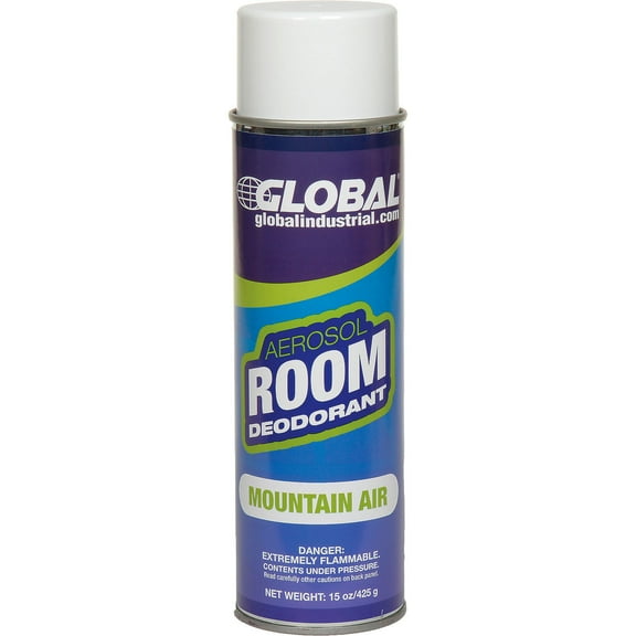 Global Industrial Air Freshener Mountain Air 15 oz. Can 12 Refills/Case
