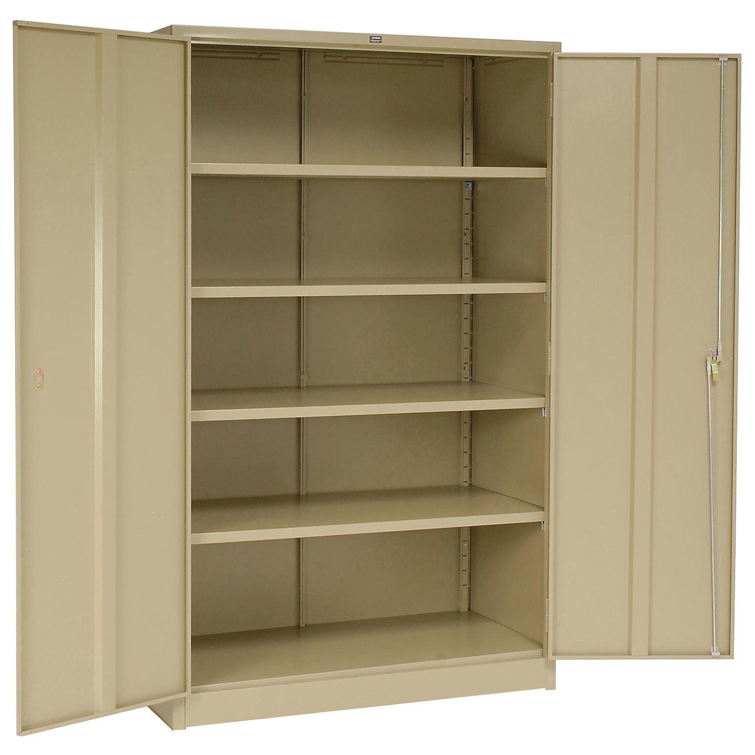 Global Industrial Assembled Storage 48x24x78, Tan