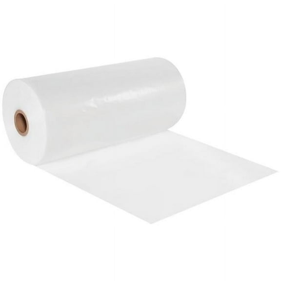 Global Industrial B2207519 Low Density Poly Tubing - 18 in. x 1450 ft. - 3 Mil - Clear - 1 Roll