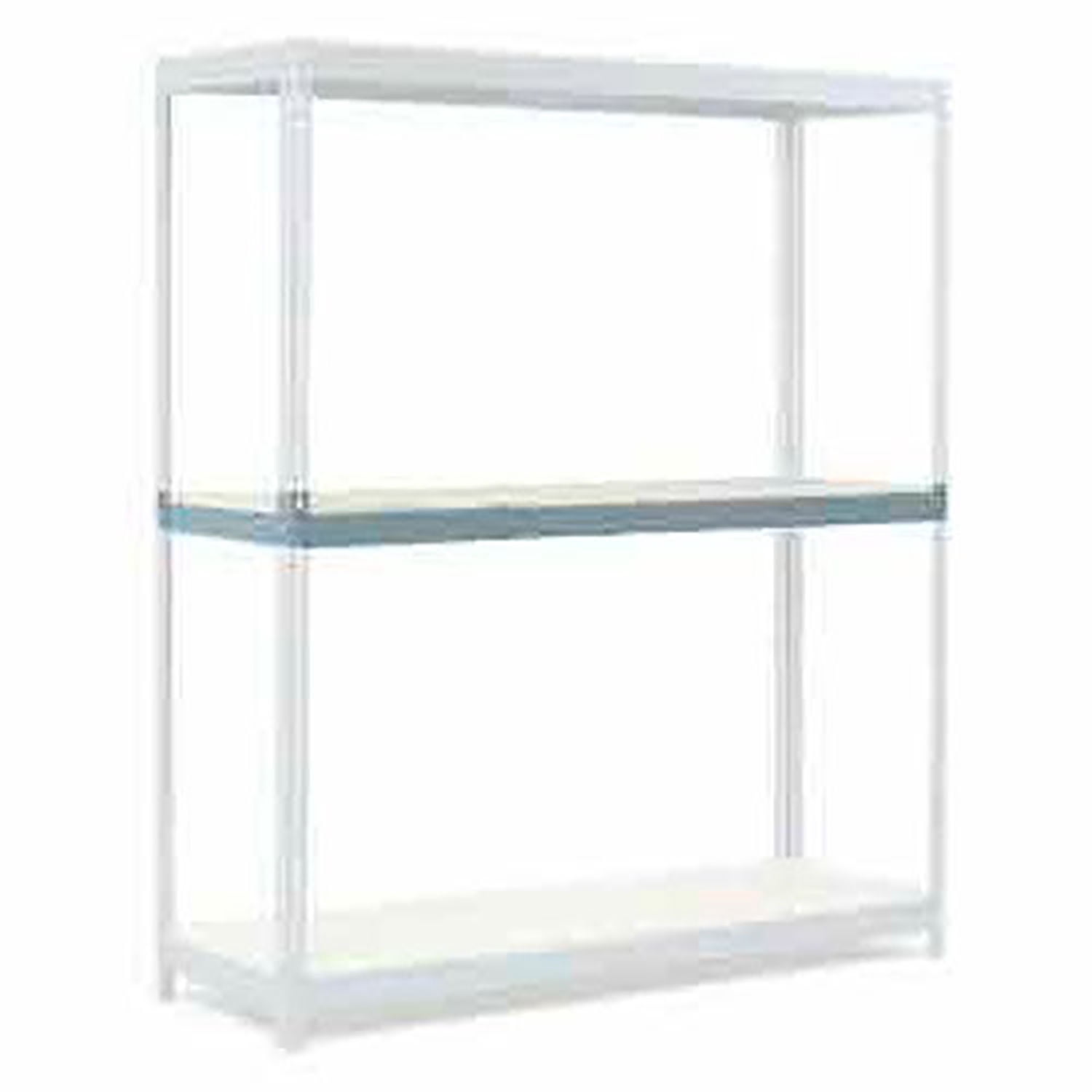 View of Global Industrial B2296799 96 x 48 in. Additional Level Wide Span Rack ...
