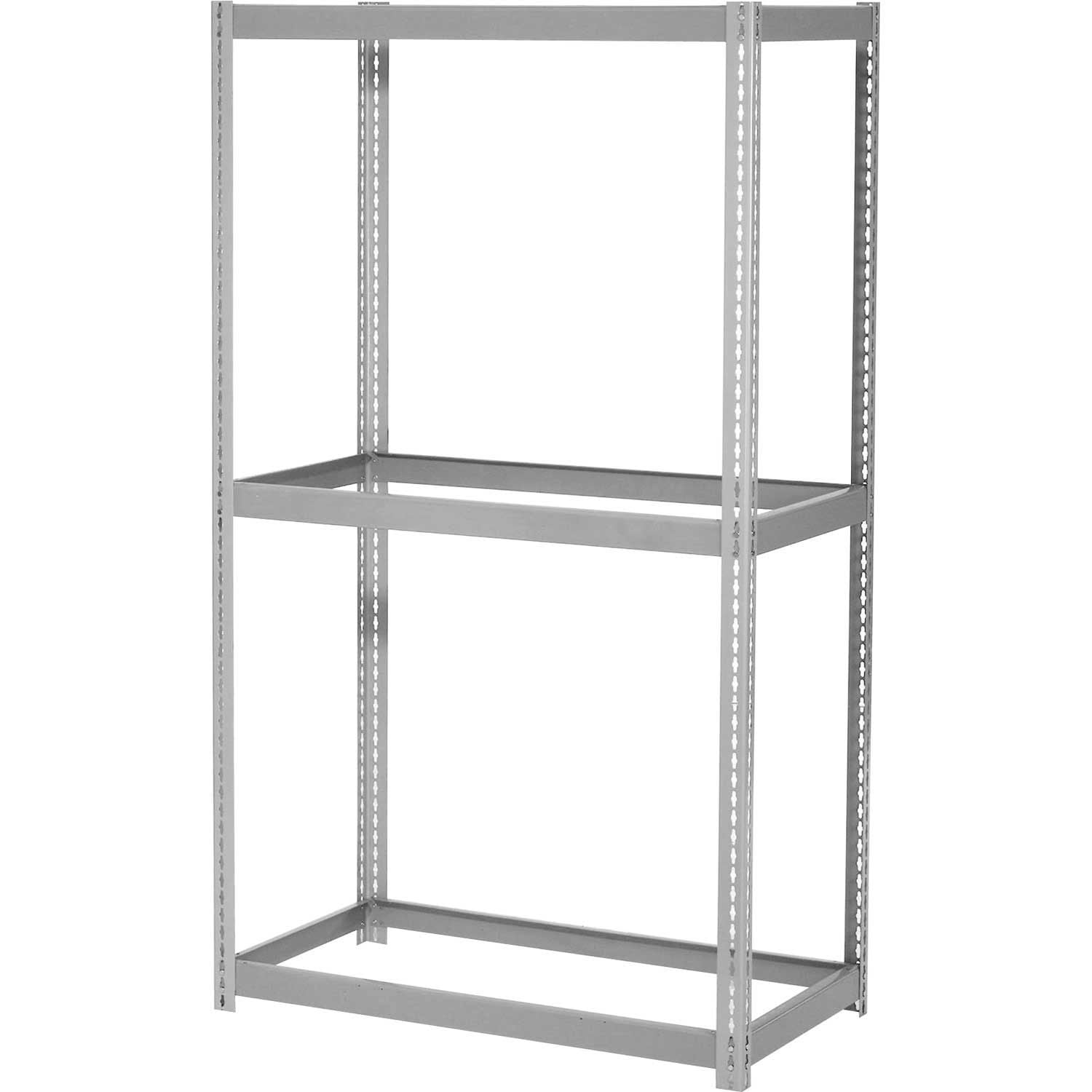 Starter Racking Global Industrial Expandable Starter Rack 96Wx24Dx84H, 3 Levels No Deck ...