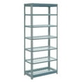 thumbnail image 1 of Global Industrial B2297530 Heavy Duty Shelving with 6 Shelves & Wire Deck - Gray - 36 x 18 x 72 in., 1 of 3