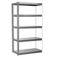 thumbnail image 1 of Global Industrial B3166442 5 Shelf - High Capacity Boltless Shelving - Steel Deck - Add on - Gray - 48 x 36 x 72 in., 1 of 1