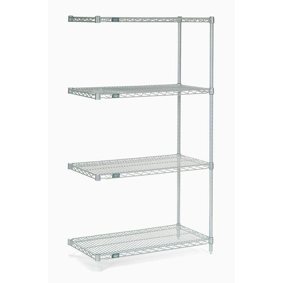 Global Industrial B970031 Nexelate Wire Shelving Add-On, 30 x 18 x 54 in.