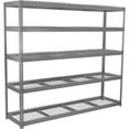 thumbnail image 1 of Global Industrial BD369610R5 5 Shelf Extra Heavy Duty Boltless Shelving Starter, Wire Deck - Gray - 96 x 36 x 120 in., 1 of 1