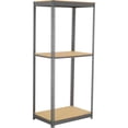 thumbnail image 1 of Global Industrial BS24367W3 3 Shelf Standard Duty Boltless Shelving Starter, Wood Deck - Gray - 36 x 24 x 72 in., 1 of 1