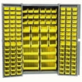 thumbnail image 1 of Global Industrial Bin Cabinet with 132 Yellow Bins, 38x24x72, Unassembled, 1 of 6