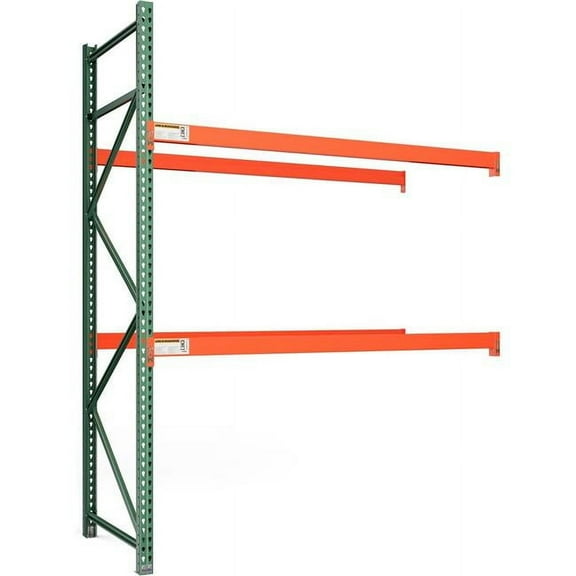 Global Industrial 796593NA Bolted Teardrop Pallet Rack Add-On - 96 x 42 x 120 in. - 7160 lbs Shelf Capacity