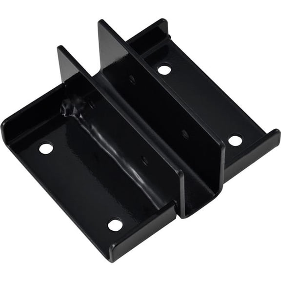 Global Industrial 493573 Bracket for Computer Accessories - 5 in. - Black