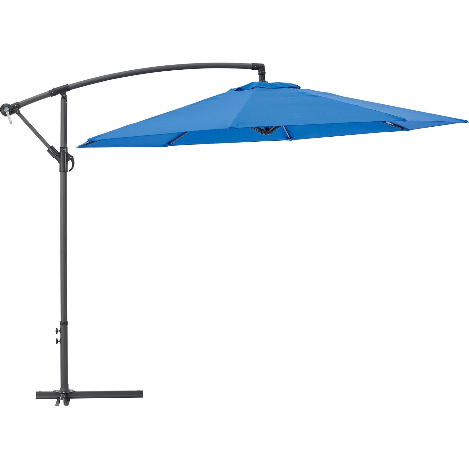 industrial patio umbrella Outdoor Woodgrain Pattern Decoration w/ Tilt, Crank These industrial flame Iron, Industrial Patio Umbrellas -