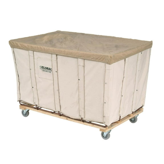 Global Industrial Canvas Basket Bulk Truck, 20 Bushel