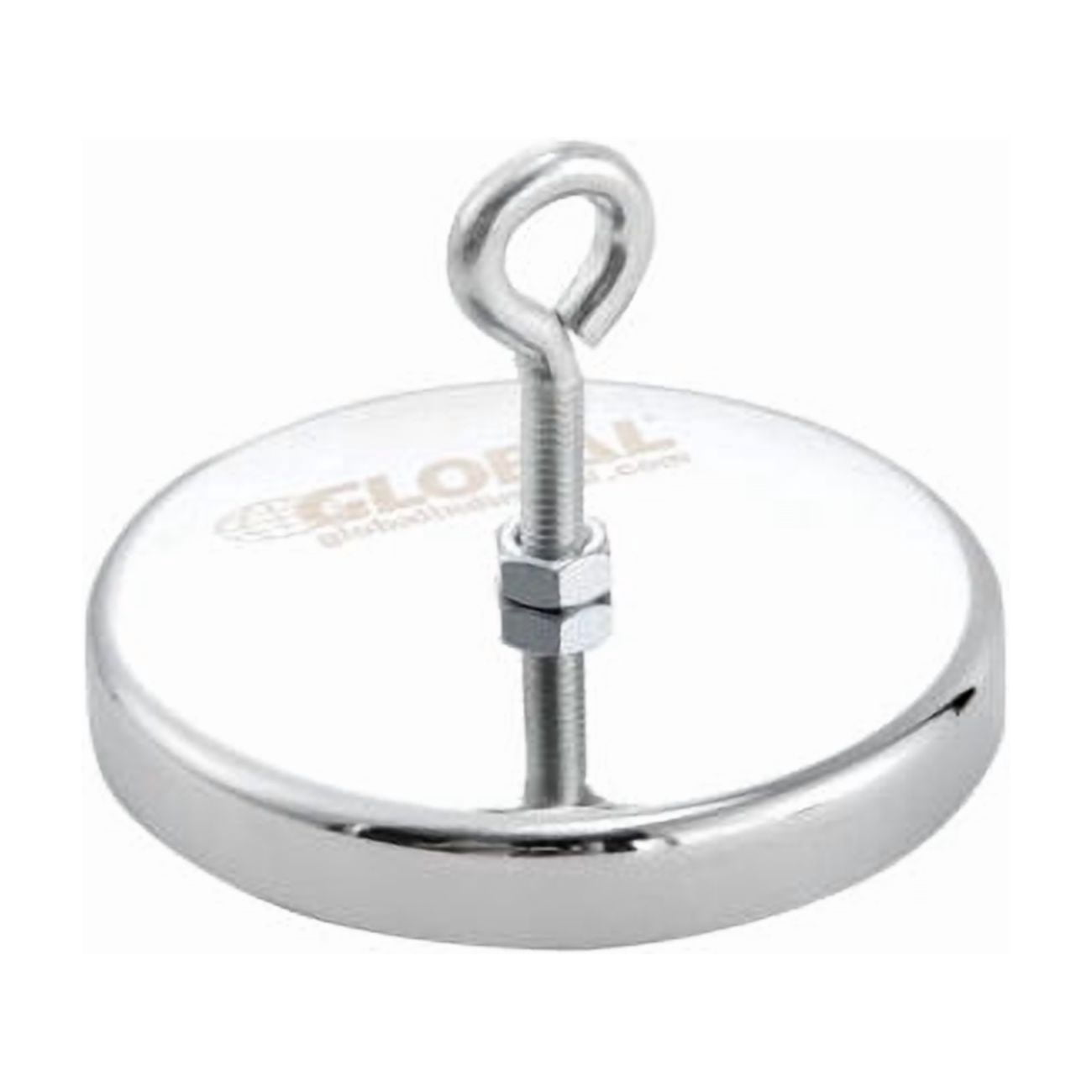 Global Industrial Ceramic Hang-It Magnet w/ Attached Eyebolt 95 Lbs. Pull 6/Pack
