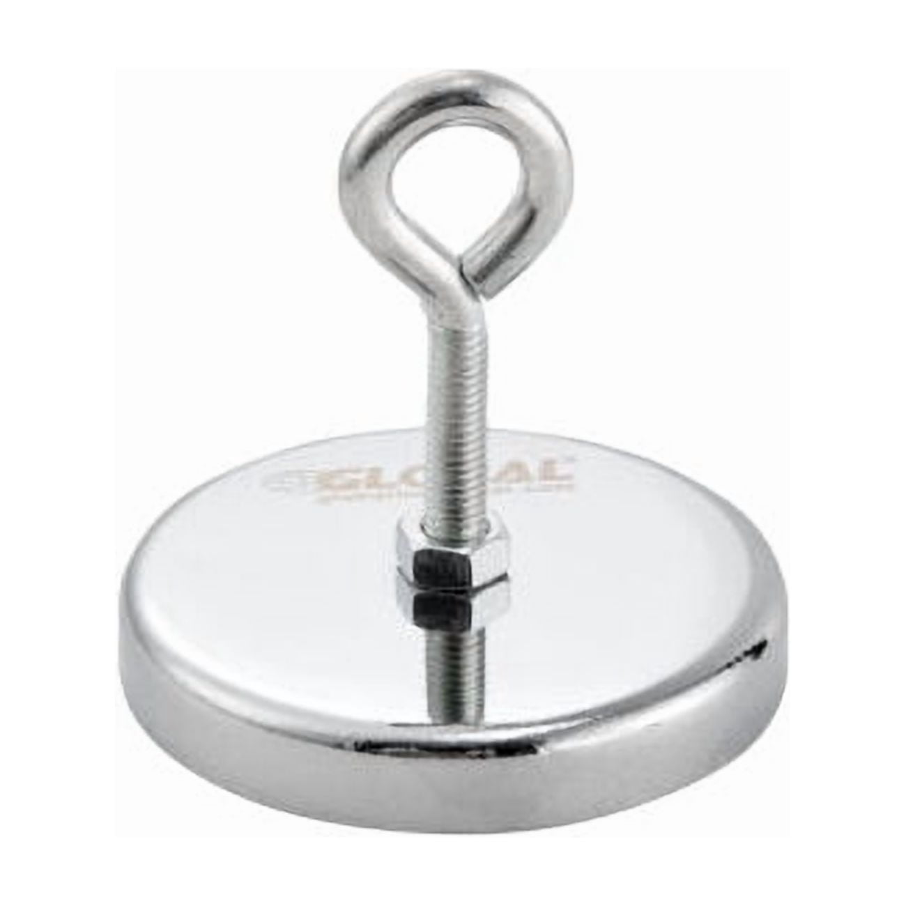 Global Industrial Ceramic Hang-It Magnet w/ Attached Eyebolt 35 Lbs. Pull 6/Pack