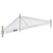 Global Industrial Chrome Corner Shelf - 18