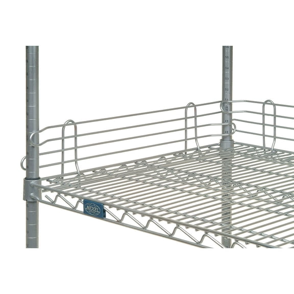 Global Industrial Chrome Ledge 30"L X 4"H for Wire Shelves