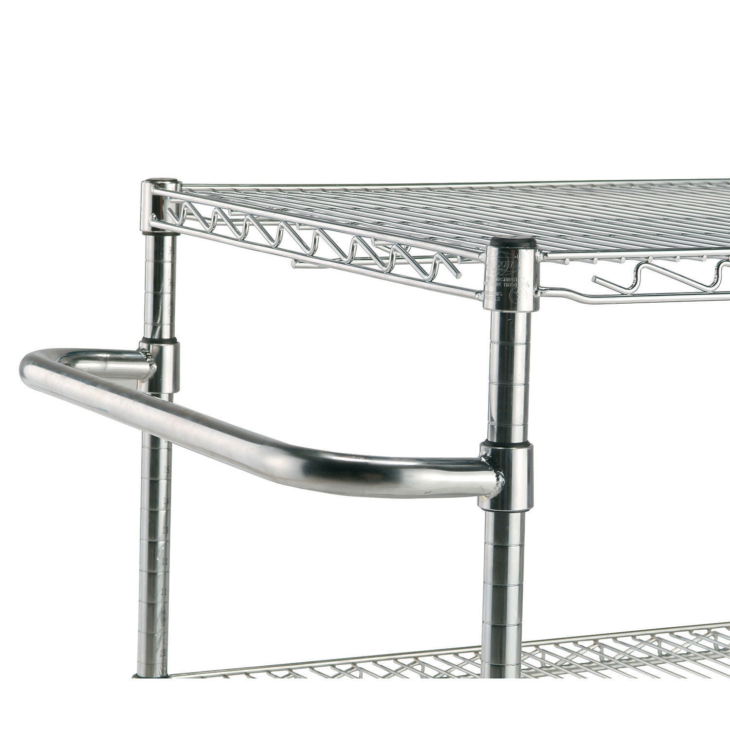 Global Industrial Chrome Safety Push Handle 24"W - Walmart.com