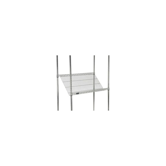 Global Industrial Chrome Wire Slant Shelf, 36x18