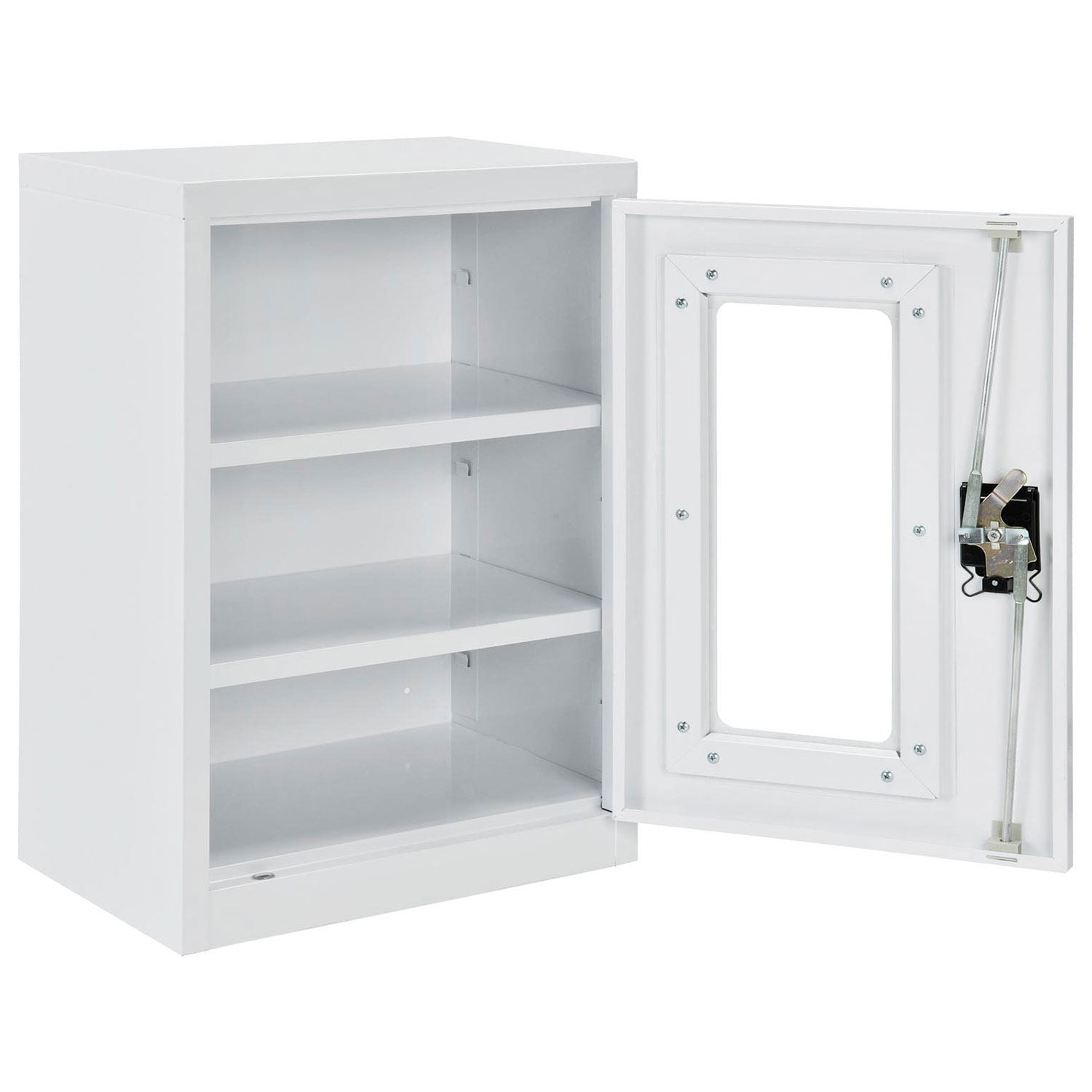 Global Industrial Clear View Wall Storage Cabinet 18""W x 12""D x 26""H Assemble