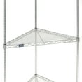 thumbnail image 1 of Global Industrial Corner Shelf, Chrome, 32"W x 24"D, 1 of 4