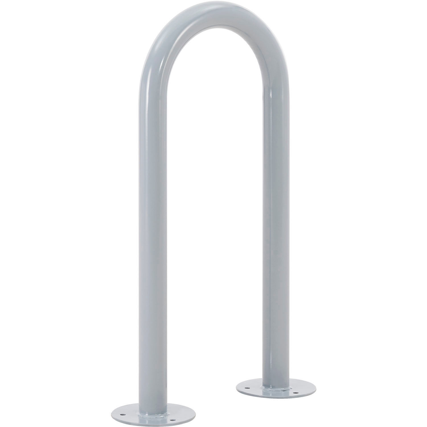 Global Industrial Deluxe U-Rack Bike Rack 2-Bike Capacity Flange Mount ...
