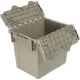 thumbnail image 1 of Global Industrial Plastic Attached Lid Shipping & Storage Container 18""L x 13"", 1 of 6